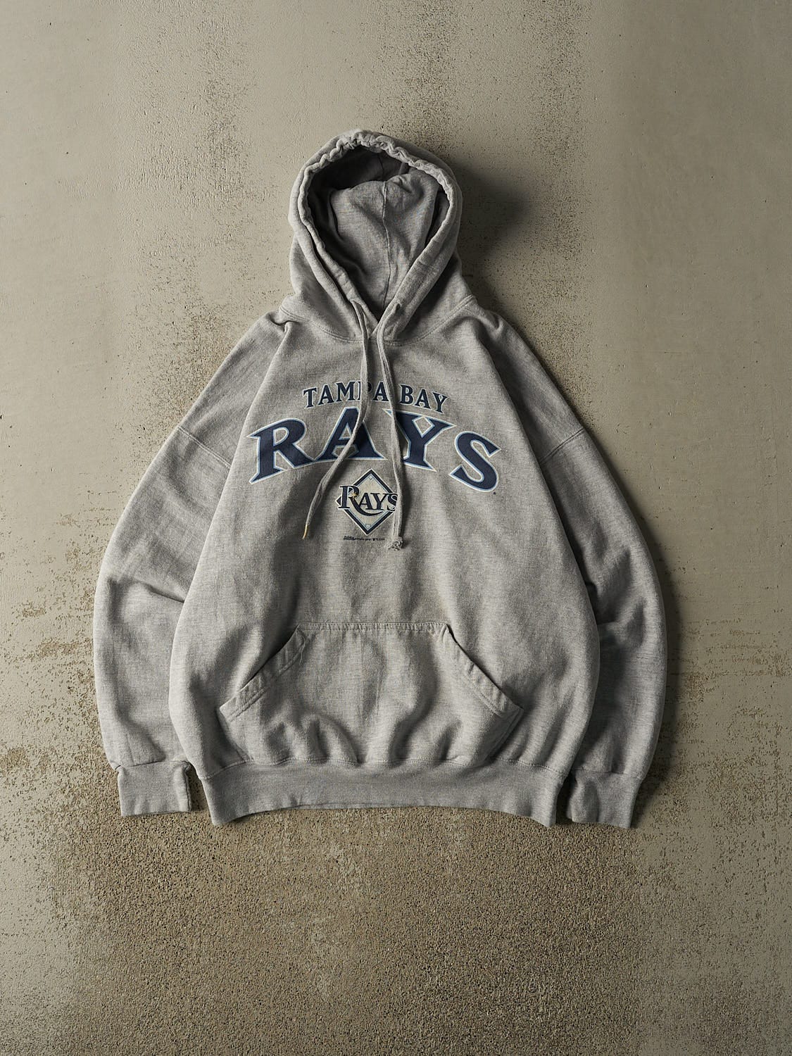 Vintage 09' Grey Tampa Bay Devil Rays Hoodie (L)