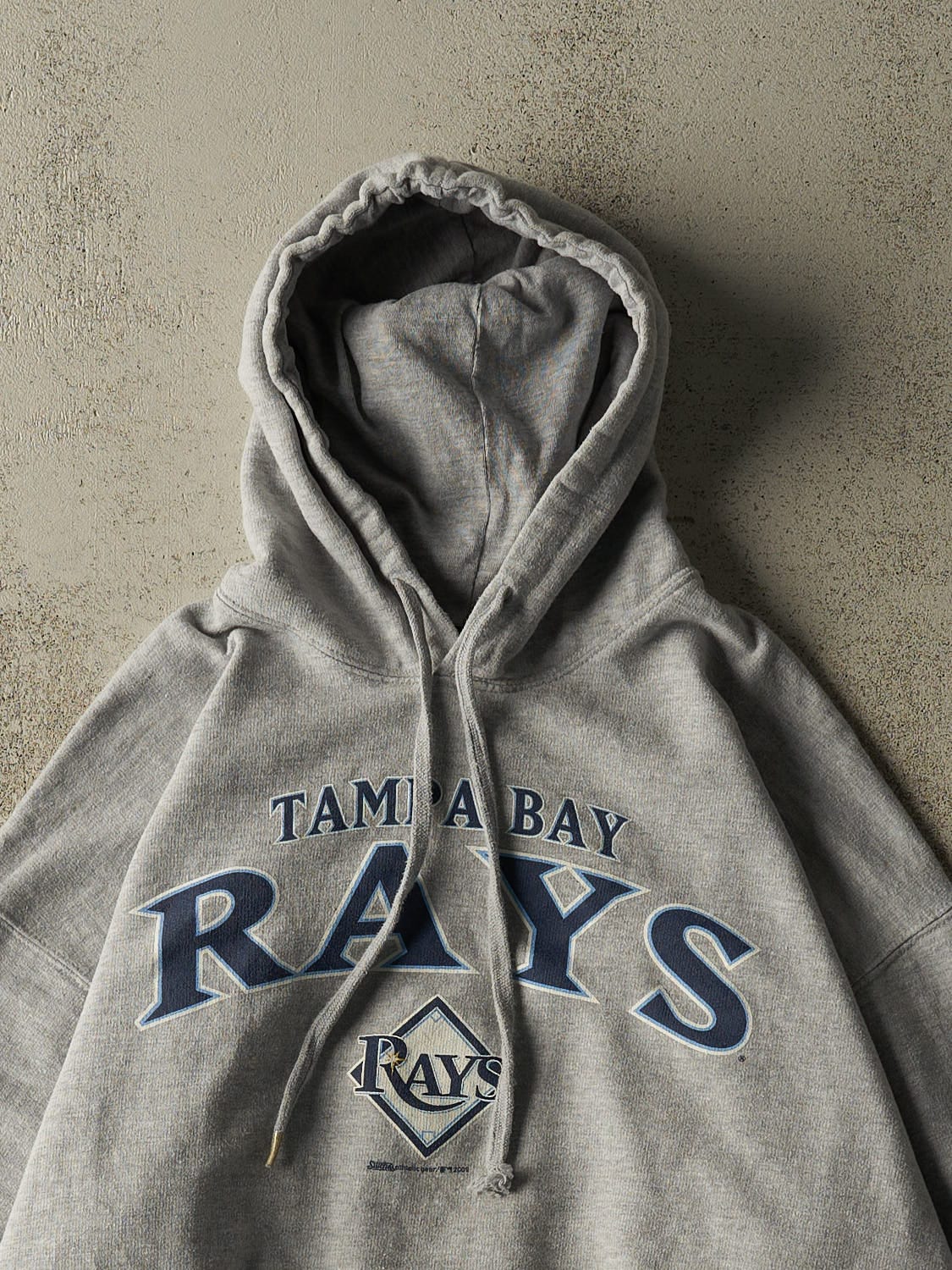 Vintage 09' Grey Tampa Bay Devil Rays Hoodie (L)