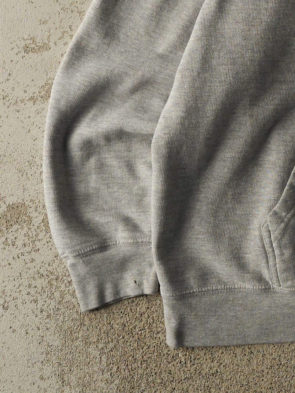 Vintage 90s Grey University of Notre Dame Hoodie (XL)