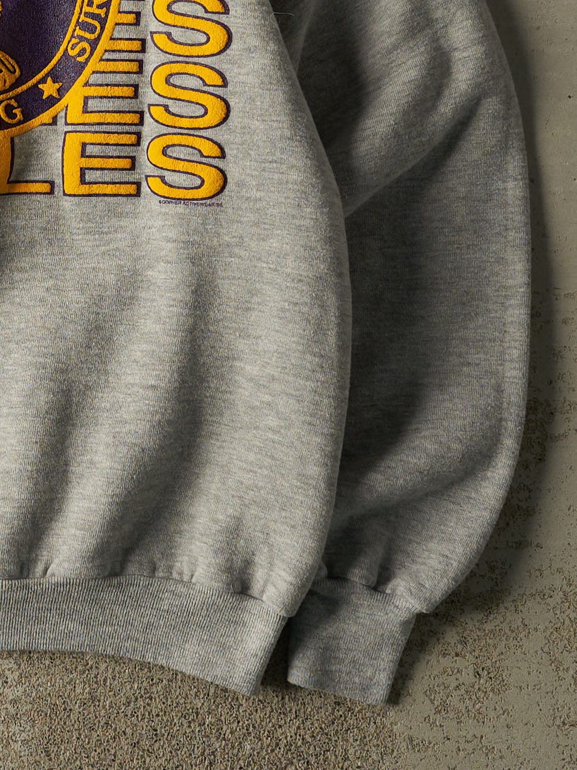 Vintage 80s Grey Suring Eagles Crewneck (M/L)