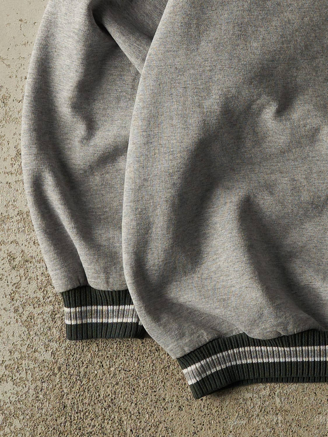 Vintage 90s Grey Bell Mobility Ribbed Crewneck (L)