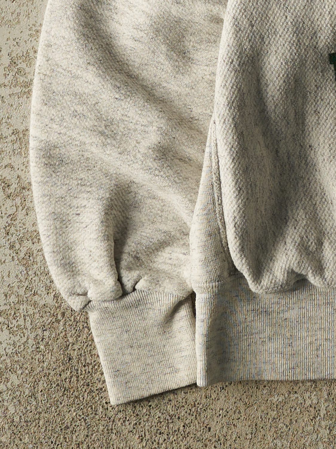 Vintage 80s Heather Grey Northern Michigan University Crewneck (M/L)