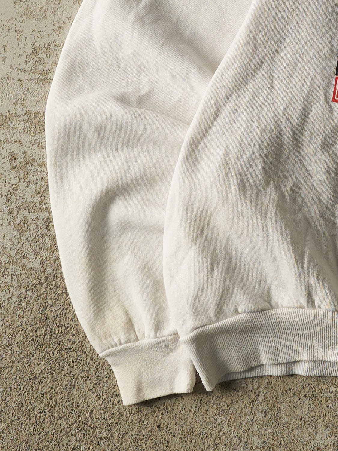 Vintage 90s Beige Dilbert "Technology, No Place For Wimps" Crewneck (L/XL)