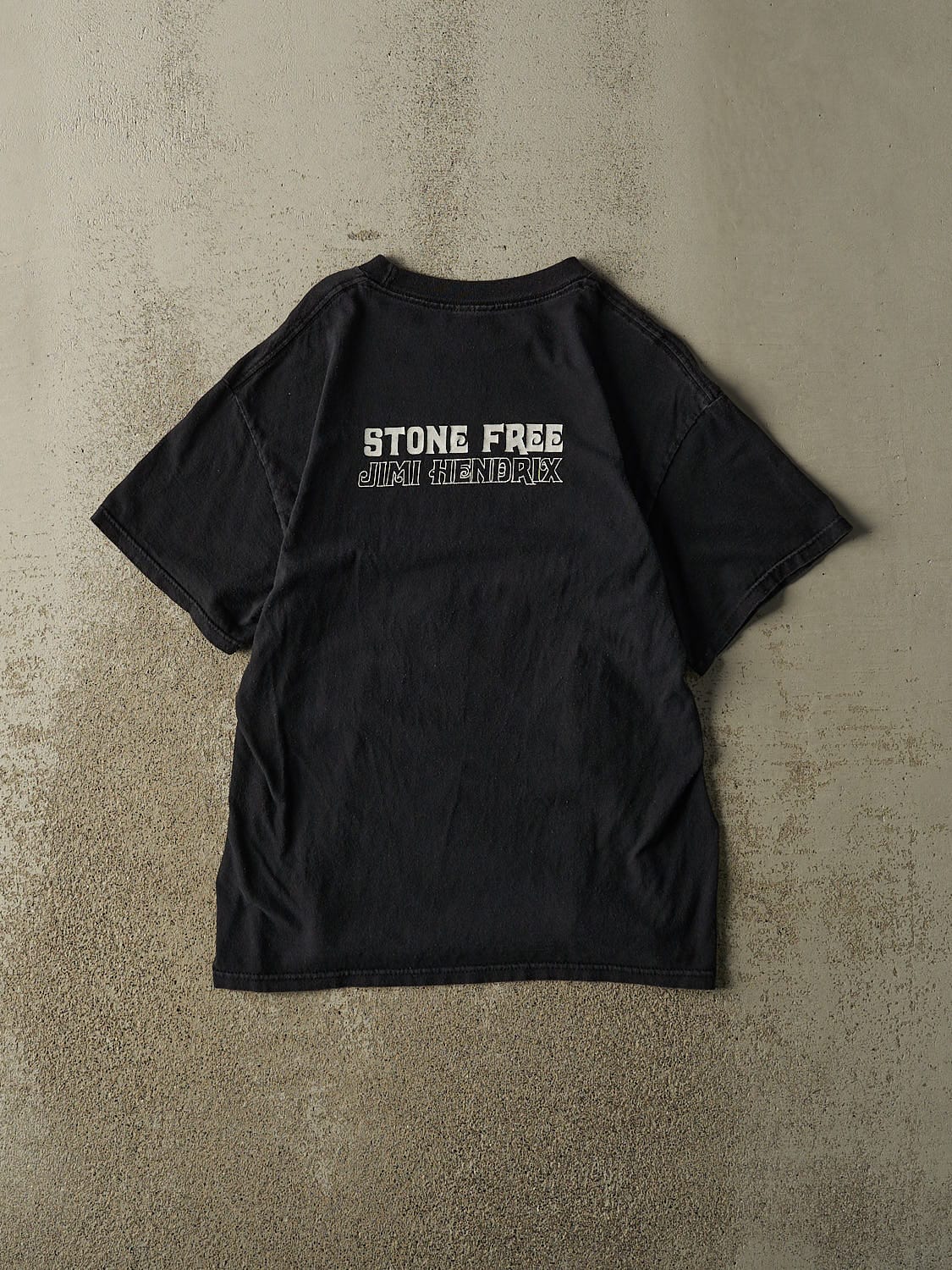 Vintage 04' Black Jimi Hendrix Stone Free Tee (M)