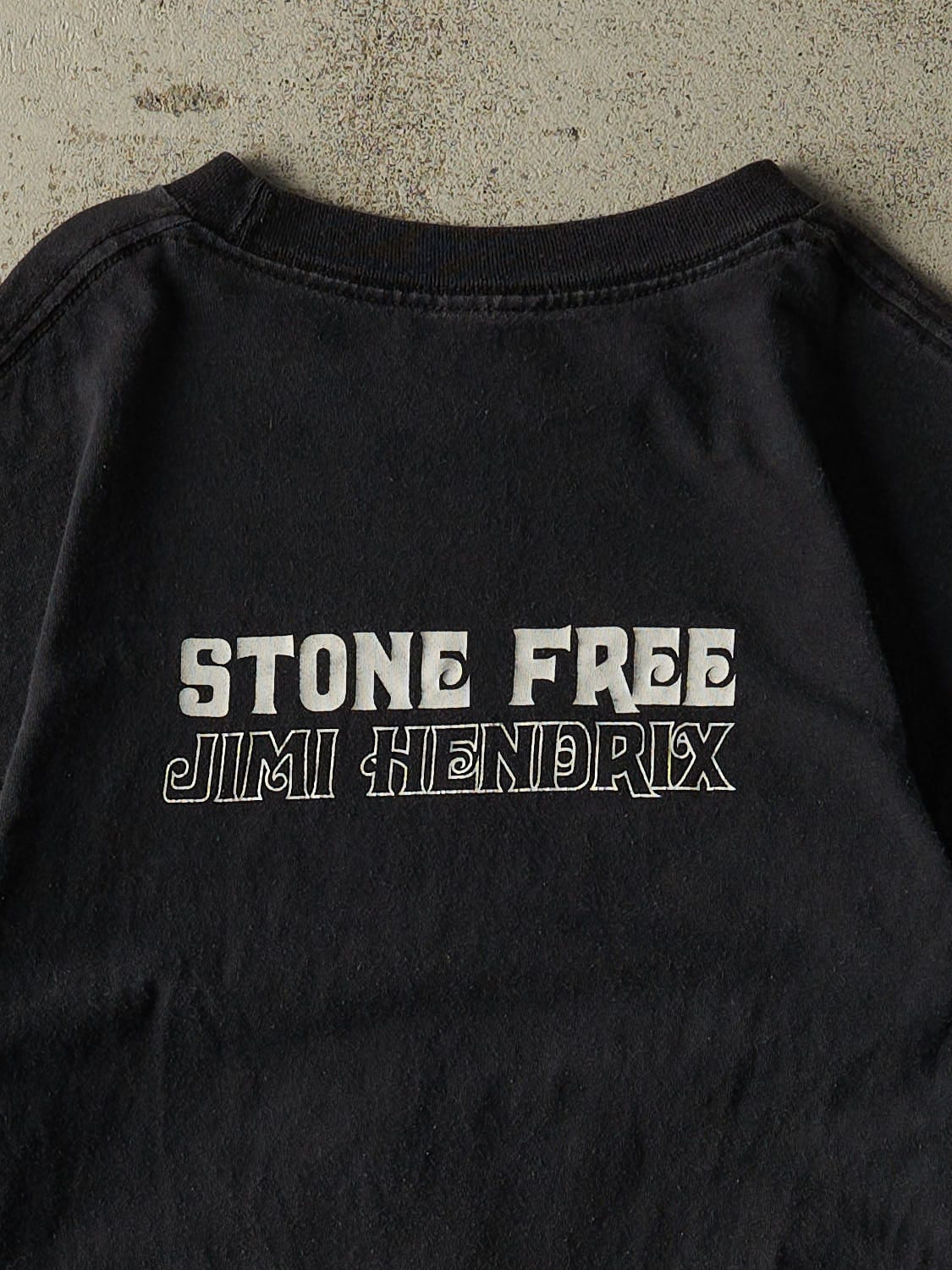 Vintage 04' Black Jimi Hendrix Stone Free Tee (M)