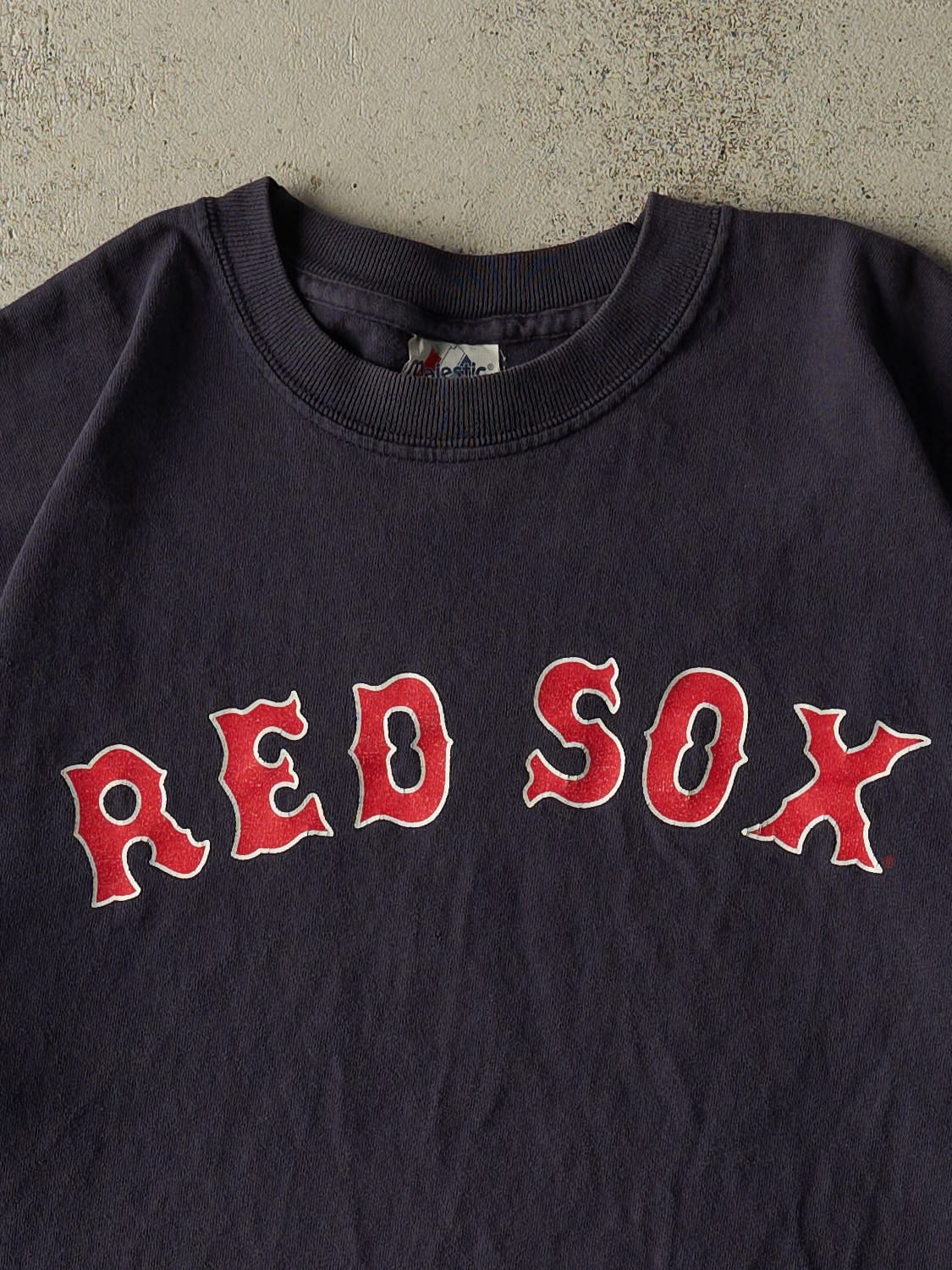Vintage 90s Navy Boston Red Sox Tee (XL/XXL)