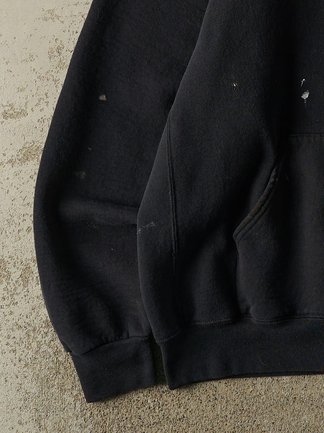 Vintage Y2K Black Russell Athletic Zip Up Hoodie (XL/XXL)