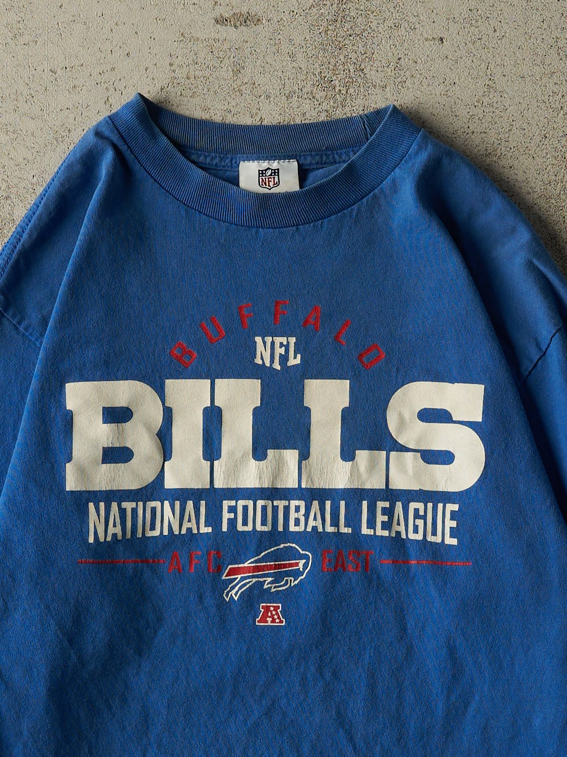 Vintage Y2K Blue Buffalo Bills Long Sleeve (S/M)
