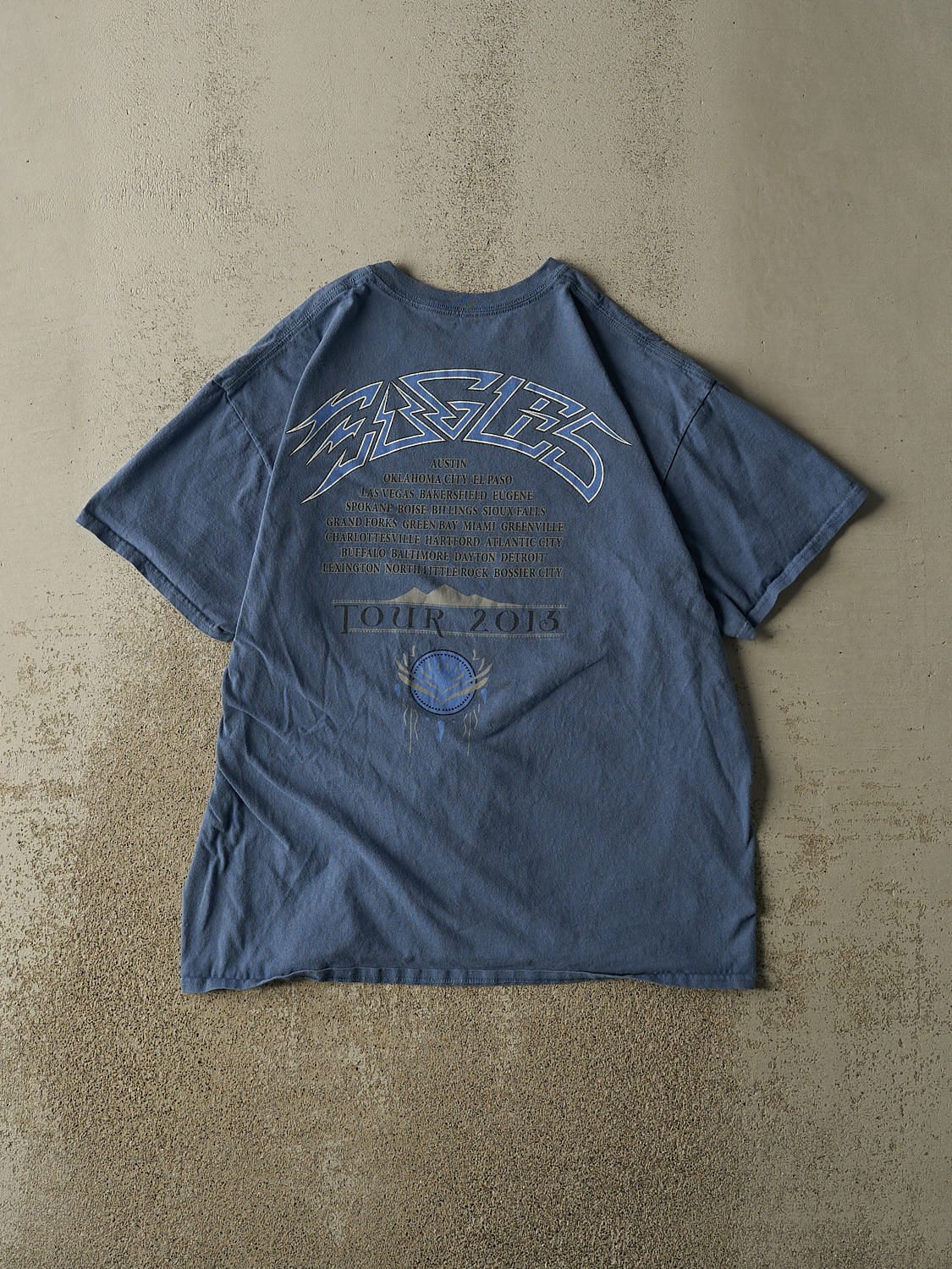 15' Blue Eagles Band Tee (L)