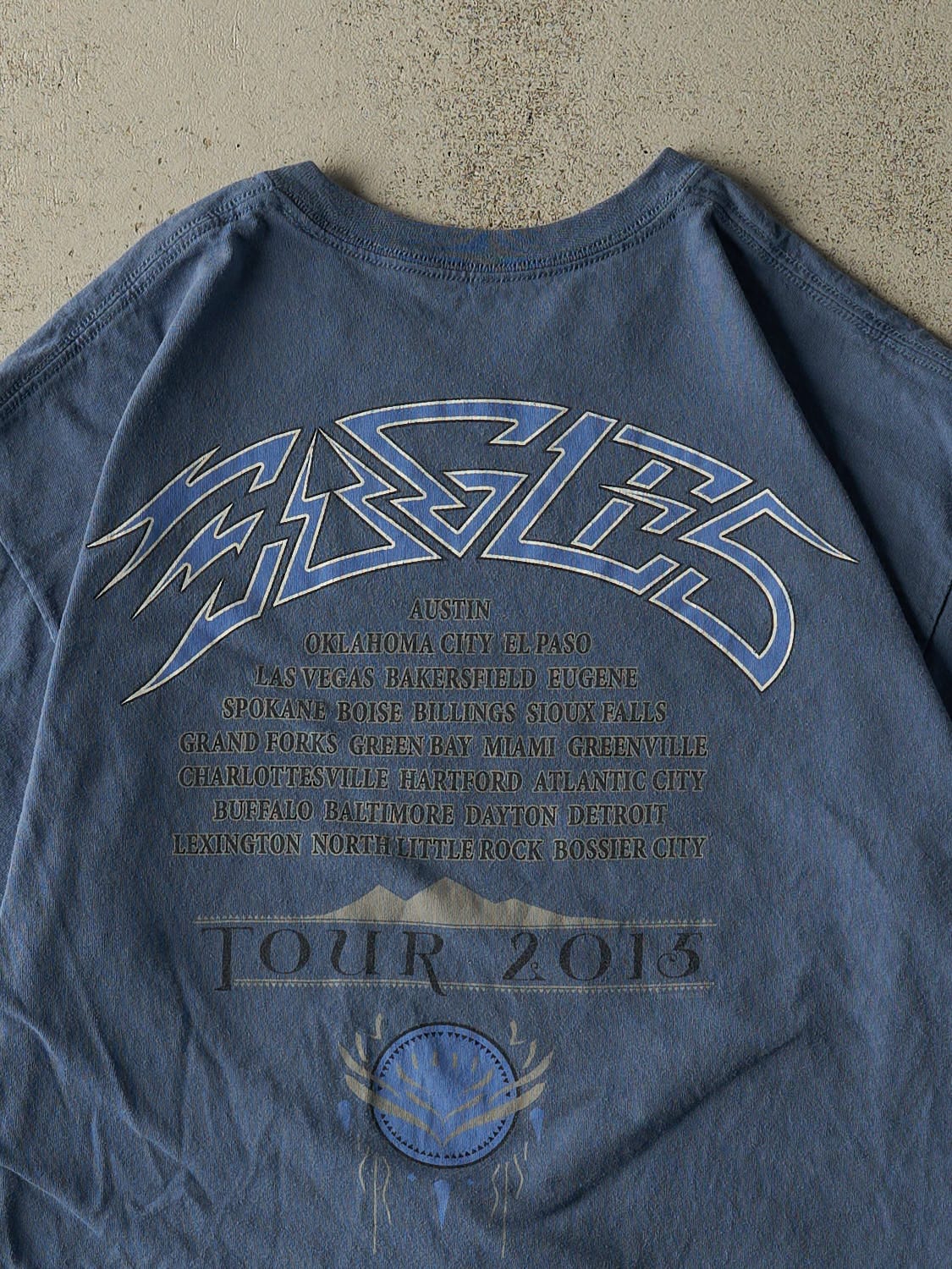 15' Blue Eagles Band Tee (L)