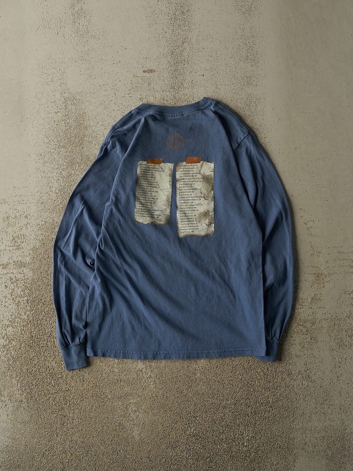 Vintage 09' Slate Blue Dave Matthews Band Long Sleeve (XS/S)