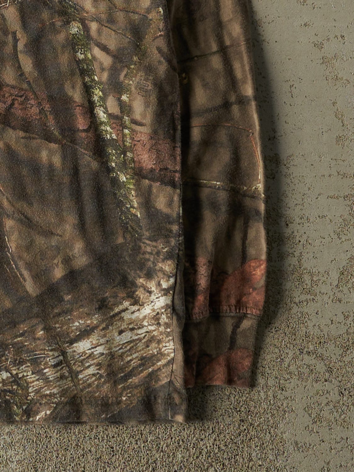 Vintage Y2K Camo Mossy Oak Pocket Long Sleeve (S/M)