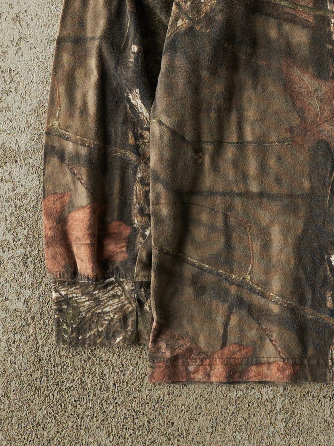 Vintage Y2K Camo Mossy Oak Pocket Long Sleeve (S/M)