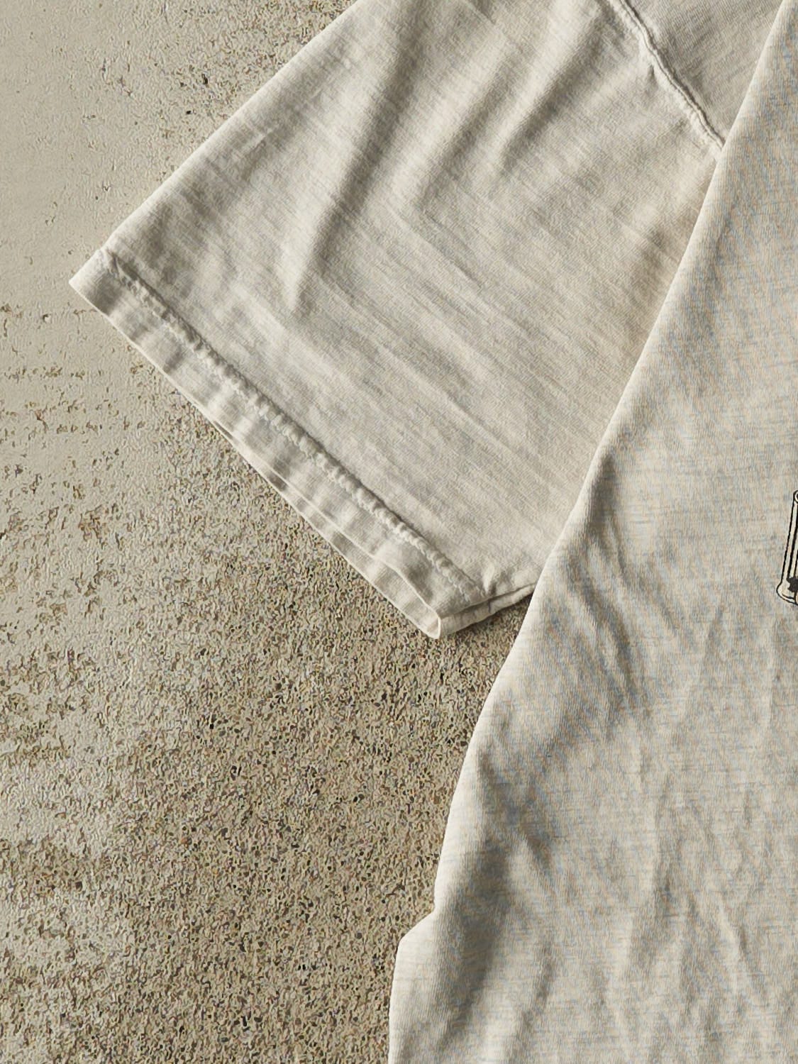 Vintage 03' Heather Grey Super Bowl XXXVII Tee (XL)