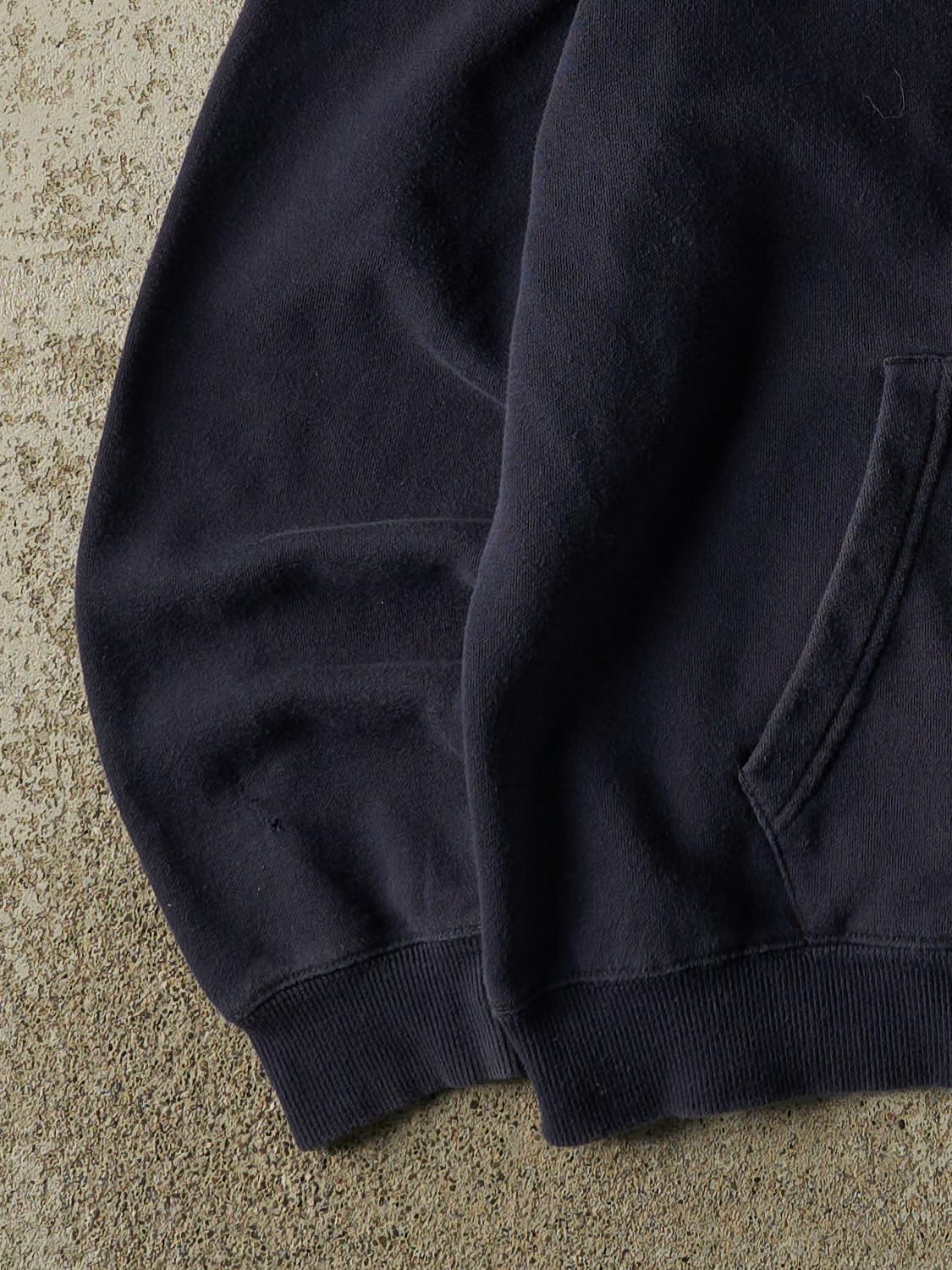 Vintage Y2K Navy Blue University of Illinois Zip Up Hoodie (XL)