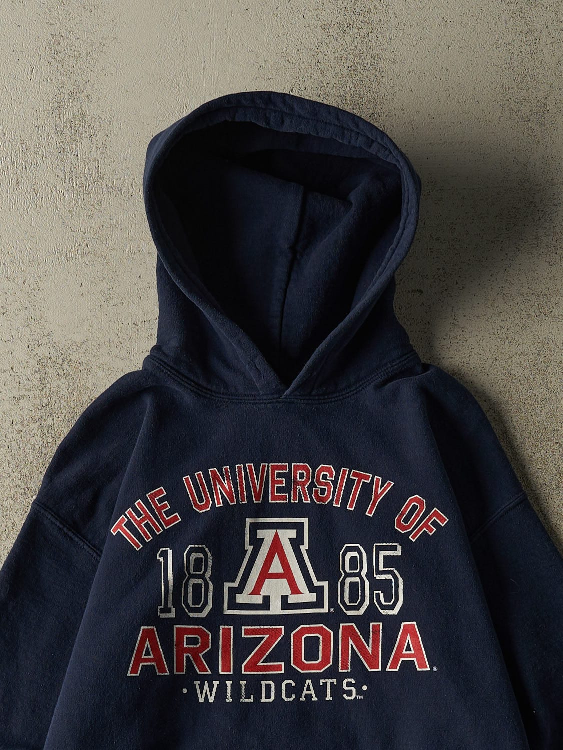 Vintage Y2K Navy Blue University of Arizona Hoodie (S/M)