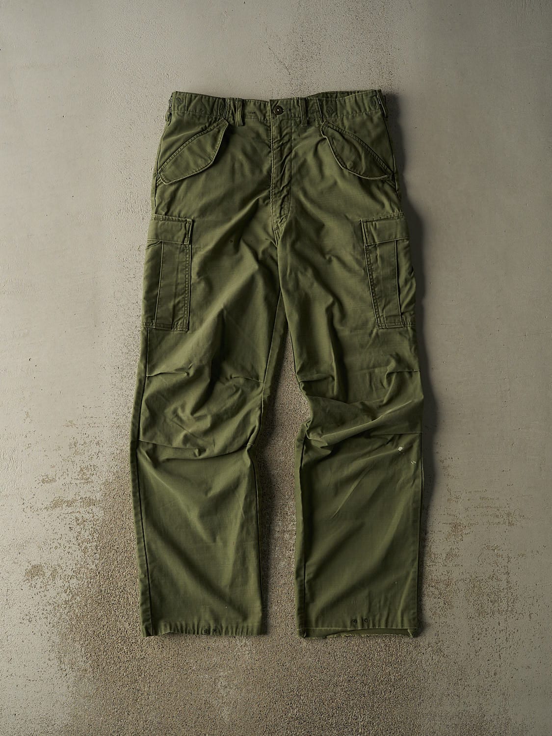 Vintage 90s Green Army Cargo Pants (34x32)