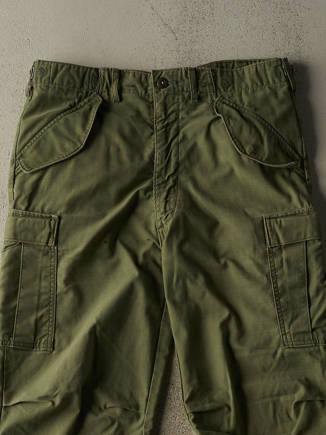 Vintage 90s Green Army Cargo Pants (34x32)