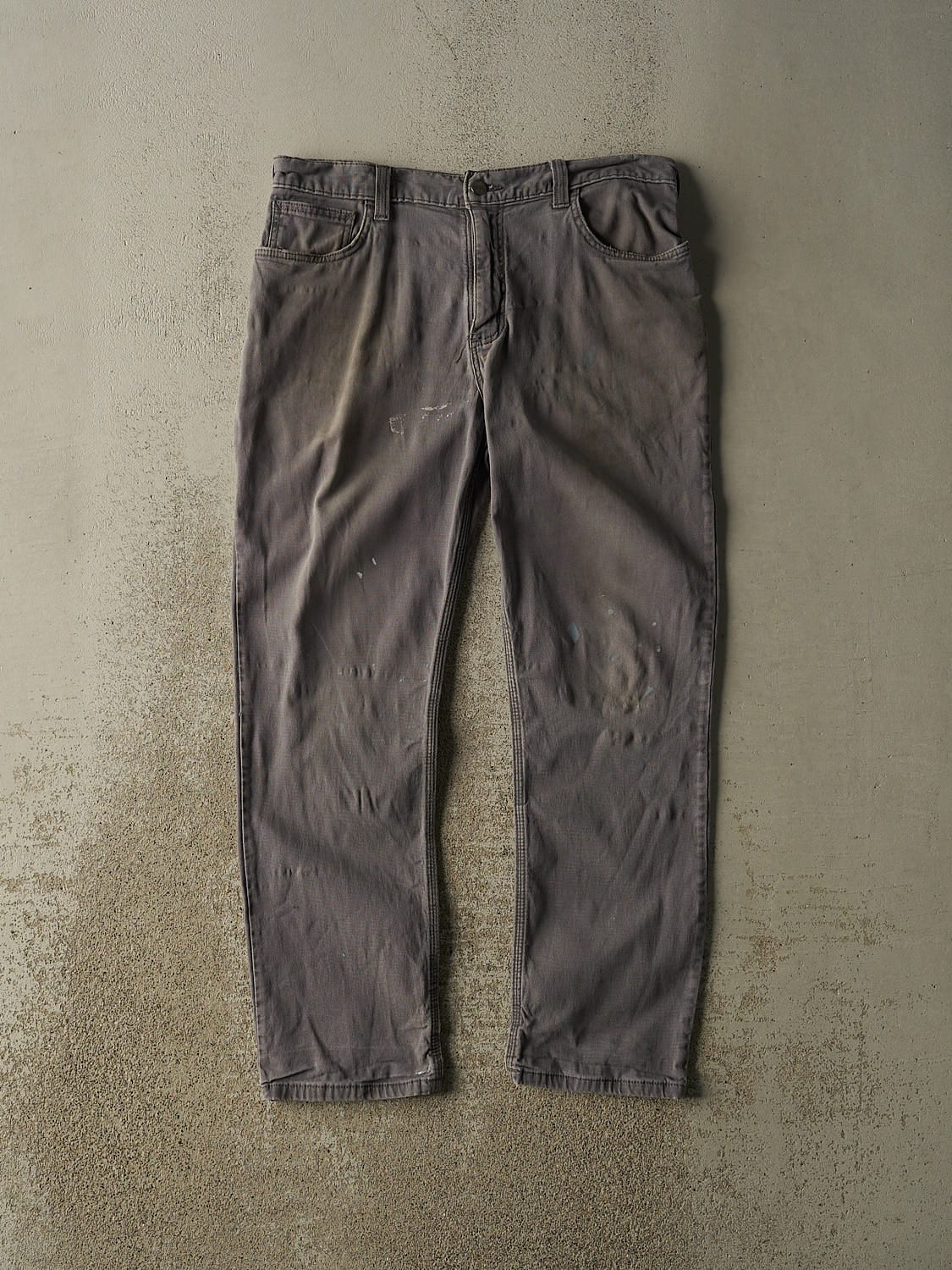 Vintage Y2K Grey Carhartt Work Pants (33x29)