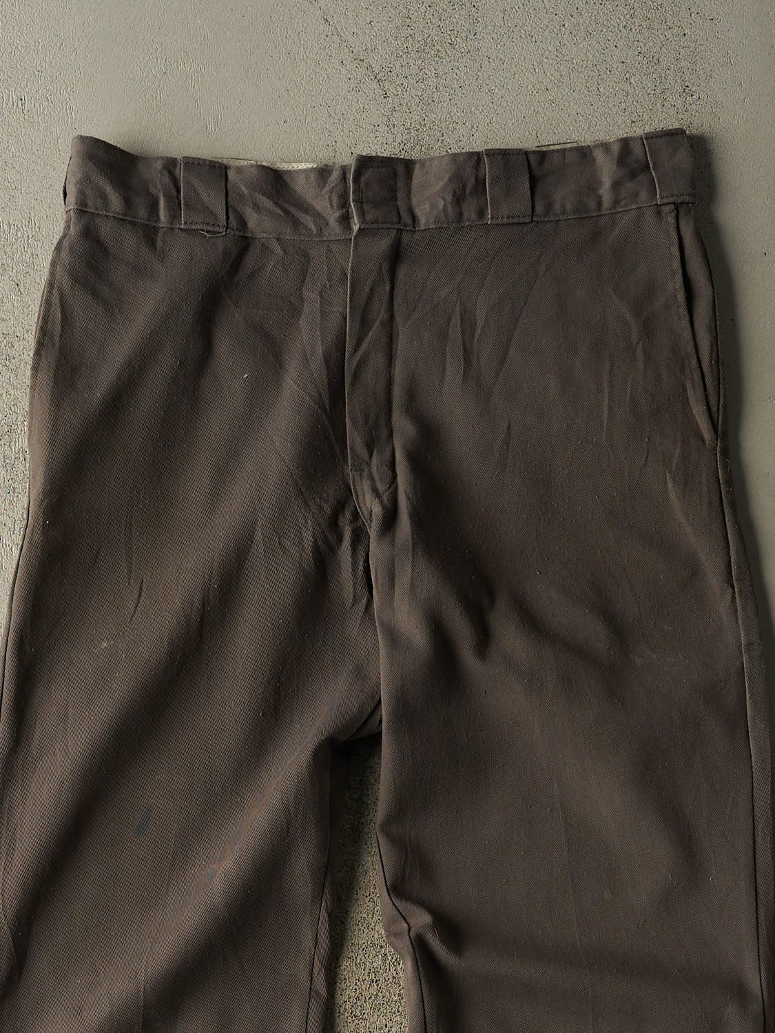 Vintage Y2K Grey Dickies Work Pants (34x31)