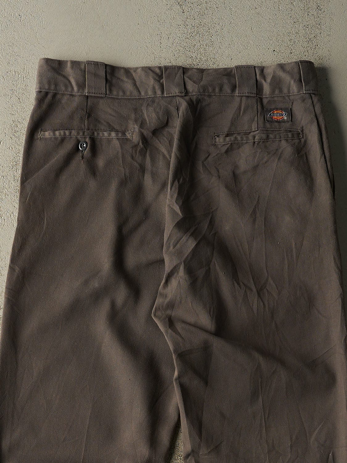 Vintage Y2K Grey Dickies Work Pants (34x31)