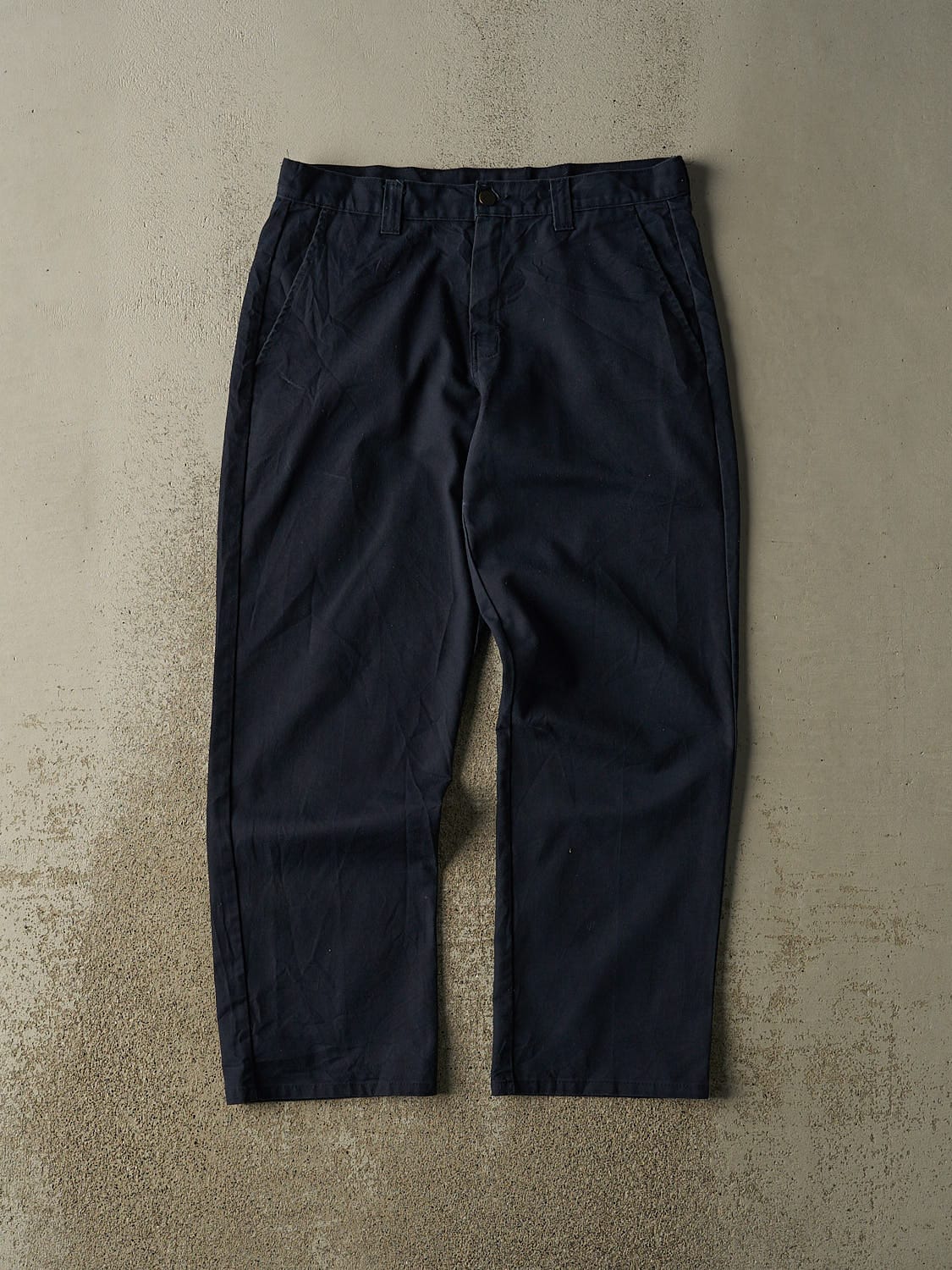 Vintage Y2K Navy Blue Dickies Work Pants (33x28.5)