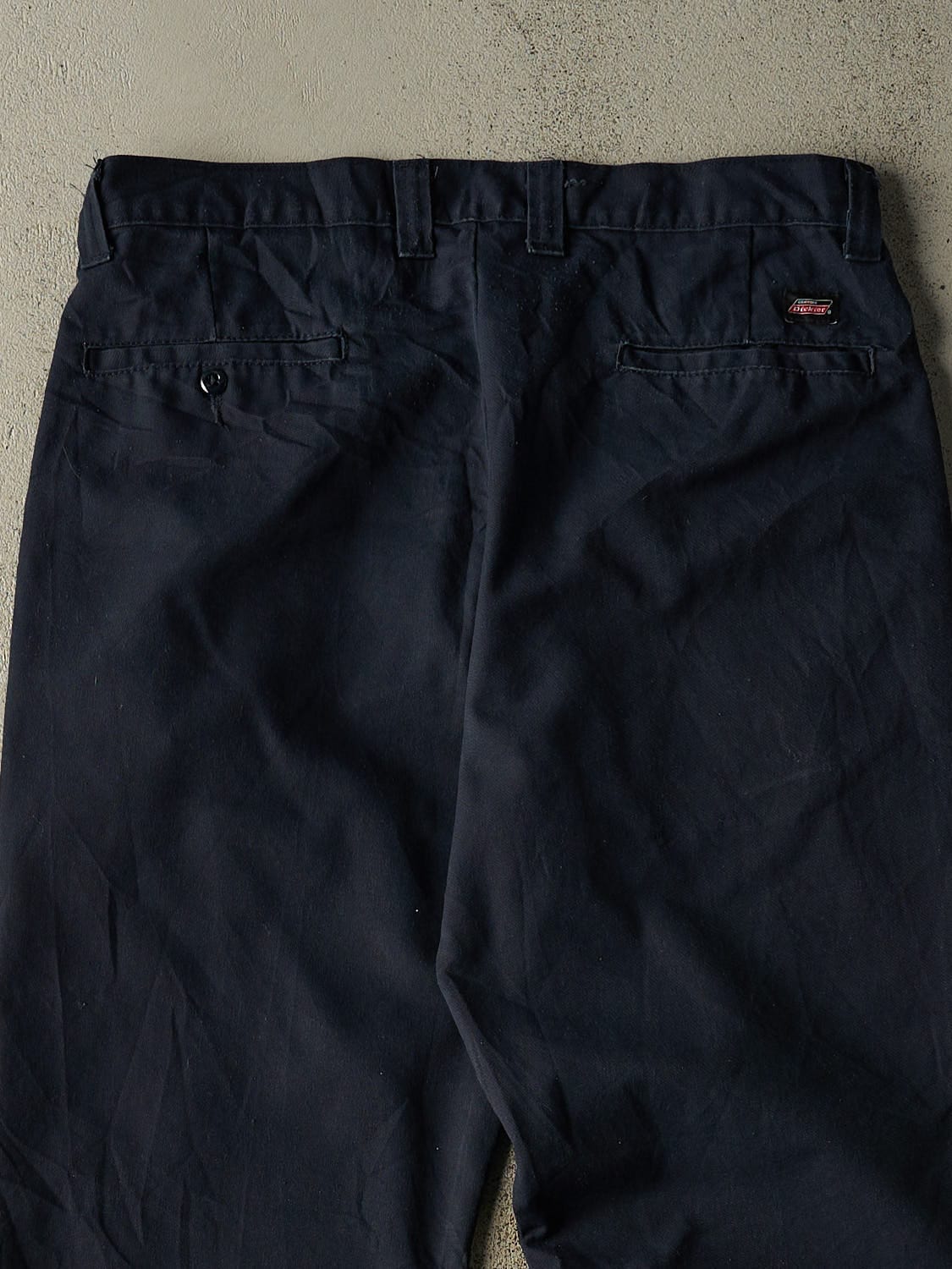 Vintage Y2K Navy Blue Dickies Work Pants (33x28.5)