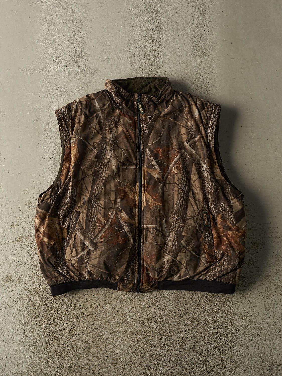 Vintage 90s Camo Realtree x Remington Reversible Vest (XL/XXL)