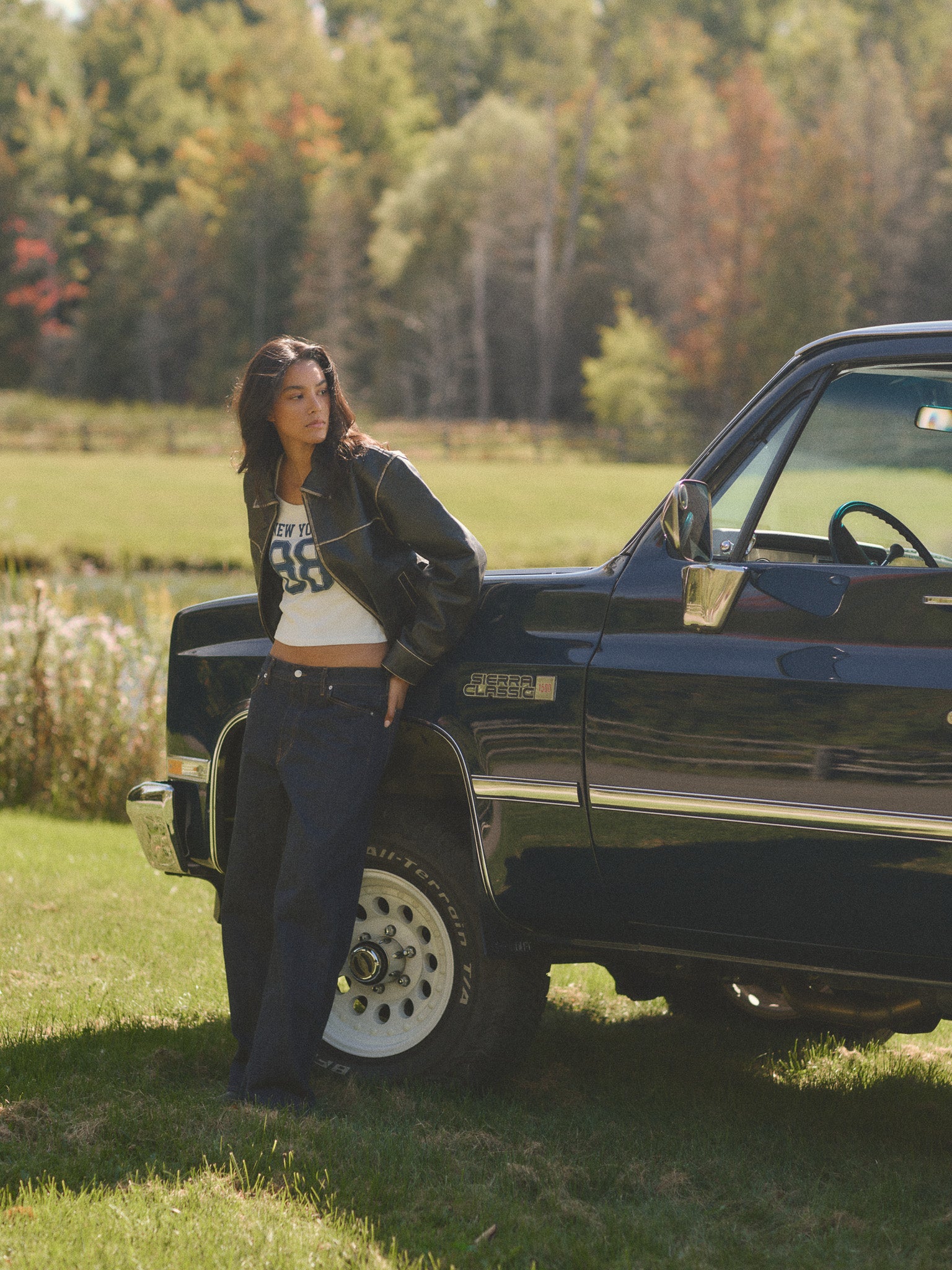 Heritage Leather Jacket - Jet Black