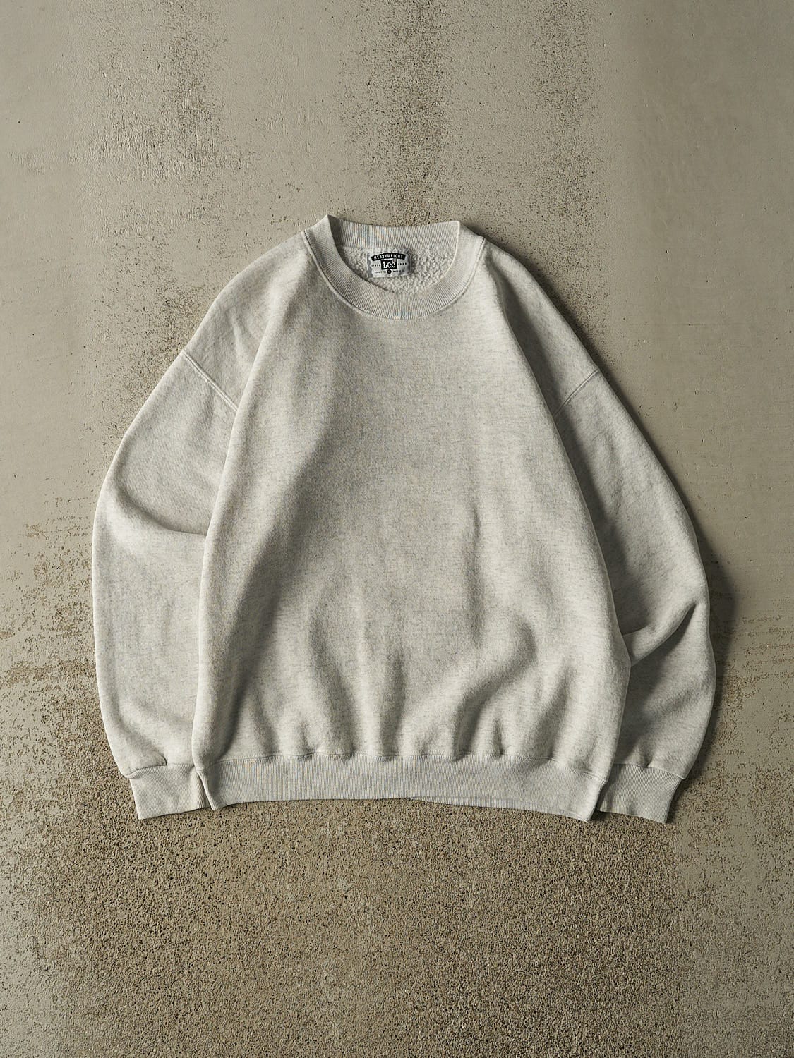 Vintage 90s Heather Grey Blank Crewneck (M)