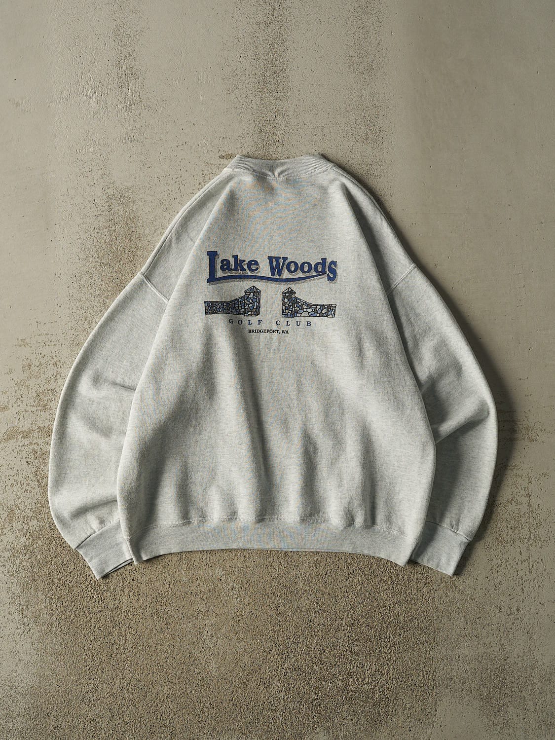 Vintage 90s Grey Lake Woods Golf Club Crewneck (XL)