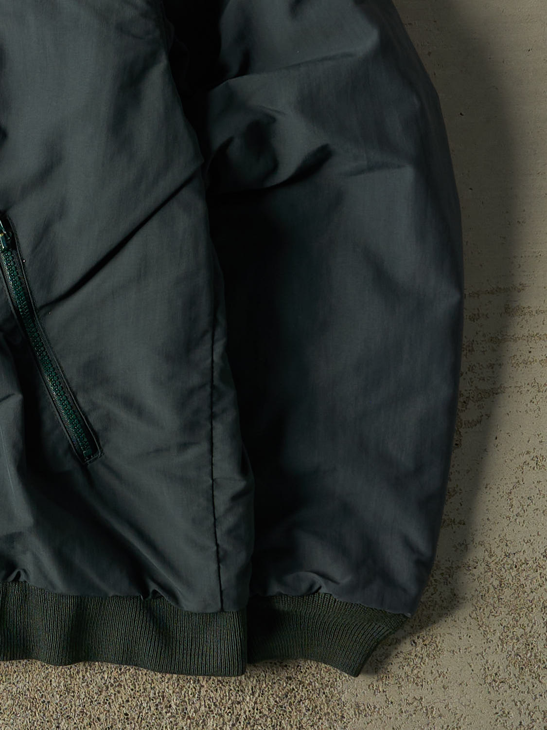 Vintage 90s Green LL Bean Fleece Lined Jacket (M/L)