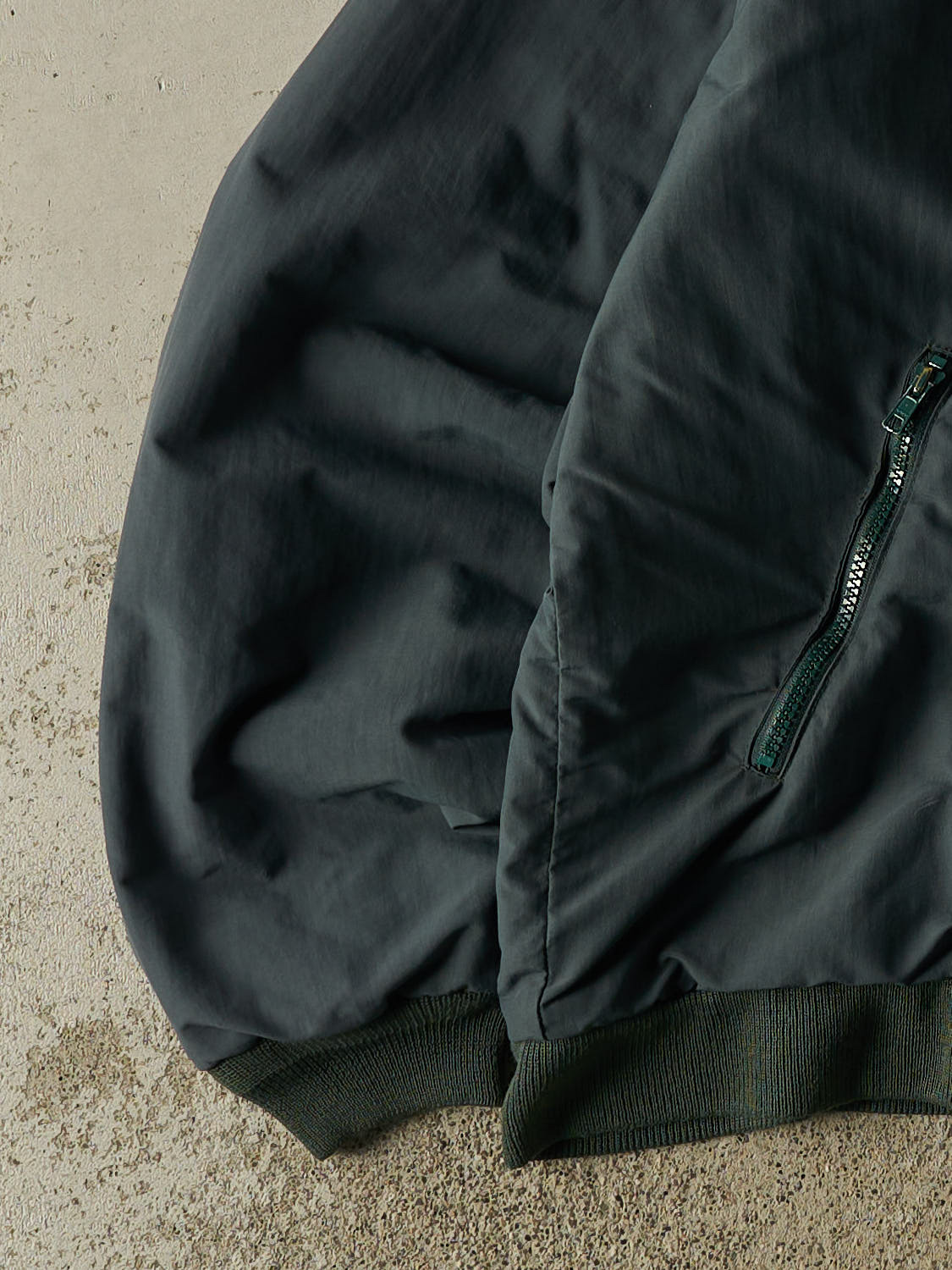 Vintage 90s Green LL Bean Fleece Lined Jacket (M/L)