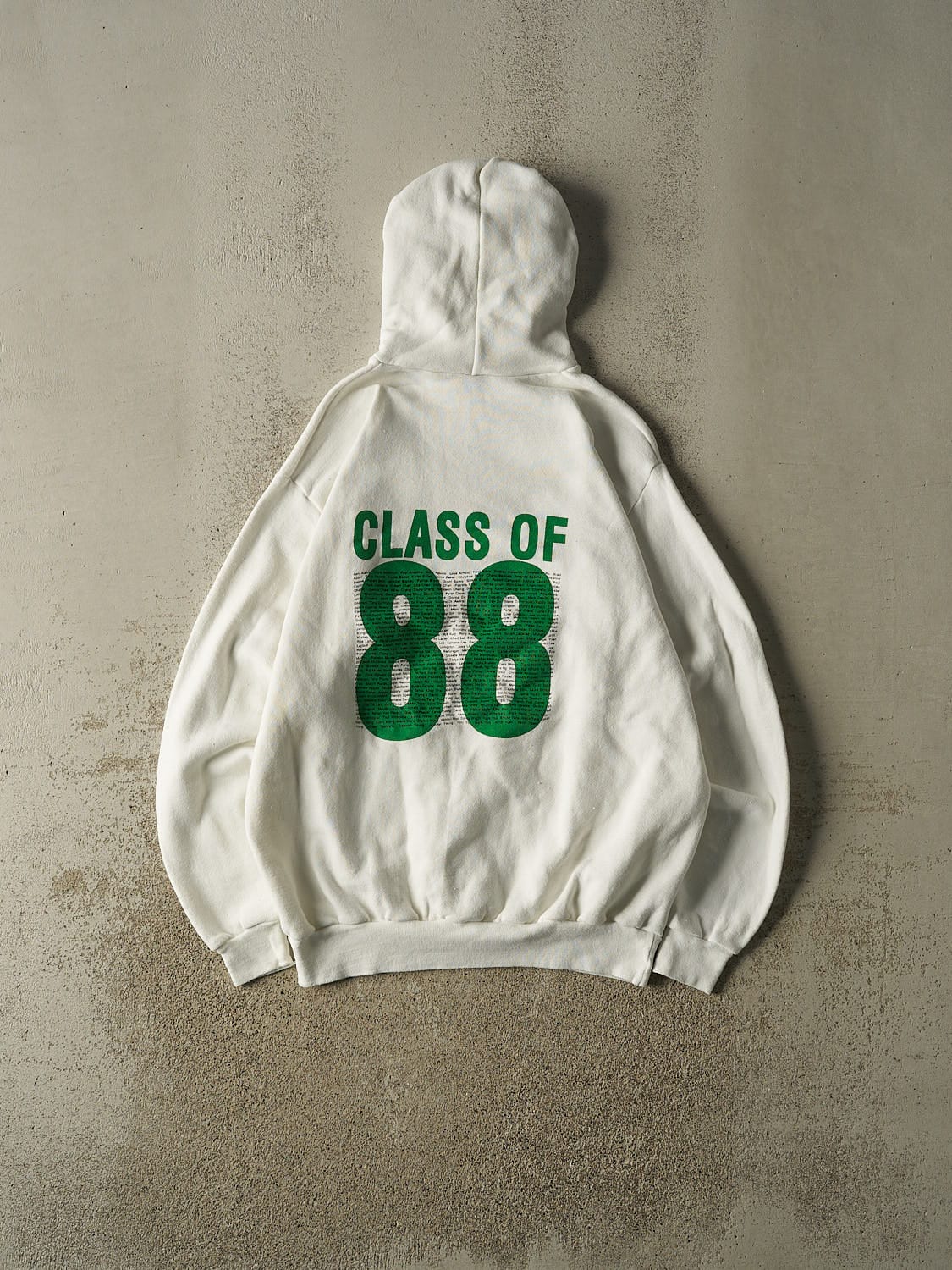 Vintage 88' White Killarney Hoodie (L/XL)