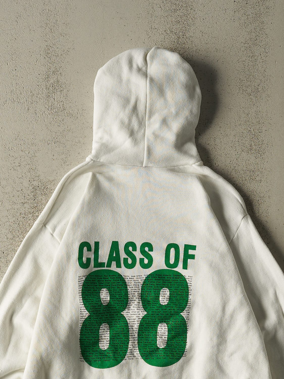 Vintage 88' White Killarney Hoodie (L/XL)