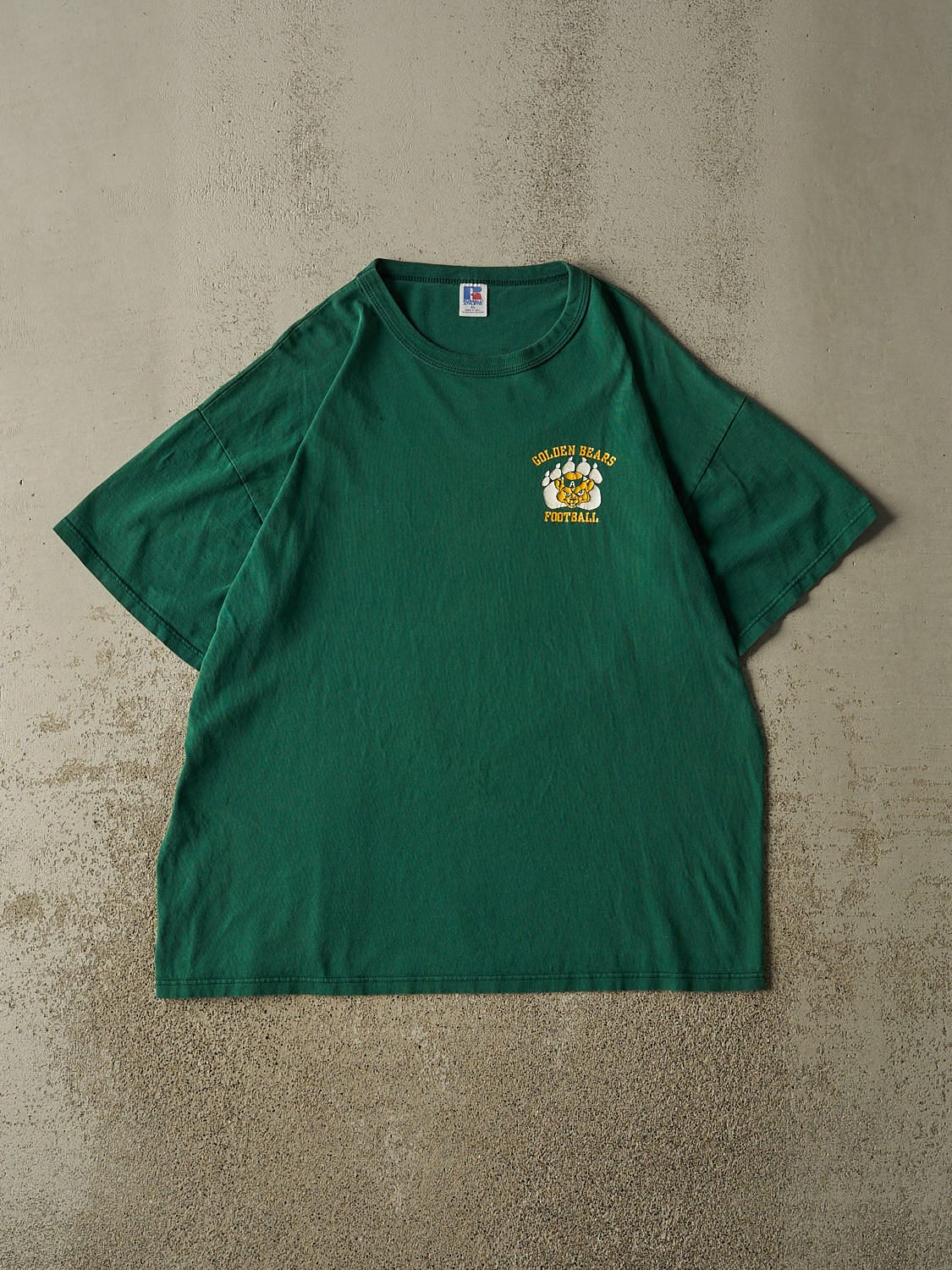 Vintage 90s Green Alberta Golden Bears Football Tee (L/XL)