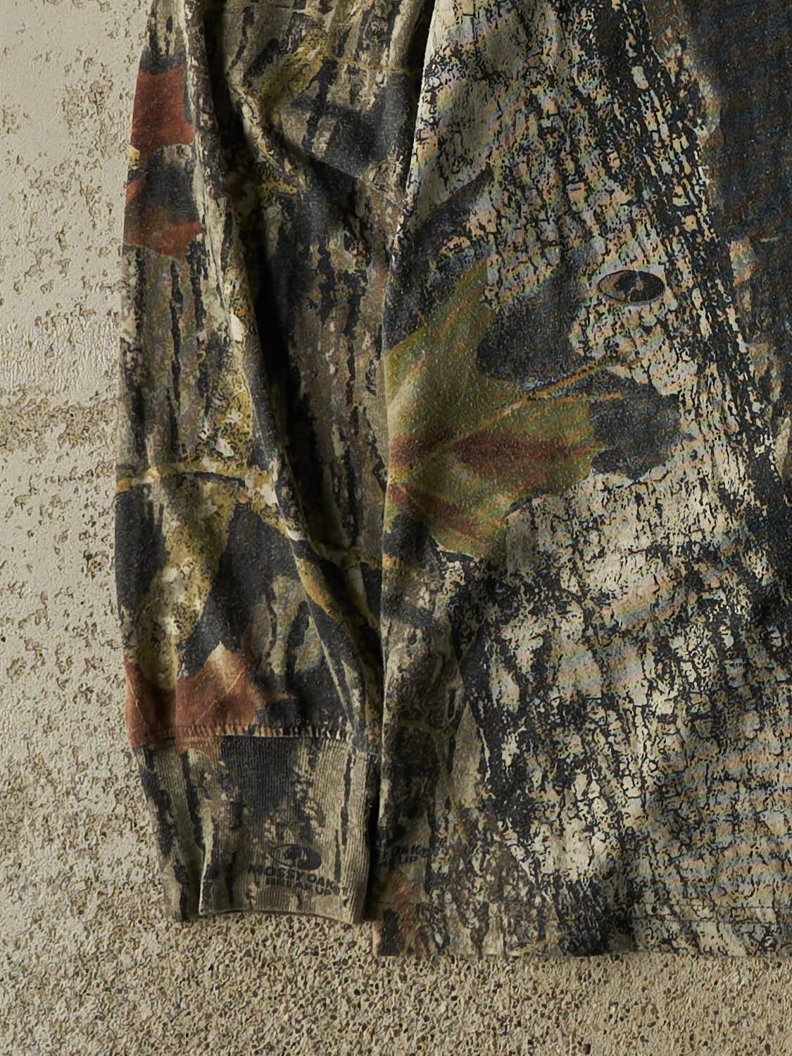 Vintage Y2K Camo Mossy Oak Pocket Long Sleeve (M/L)