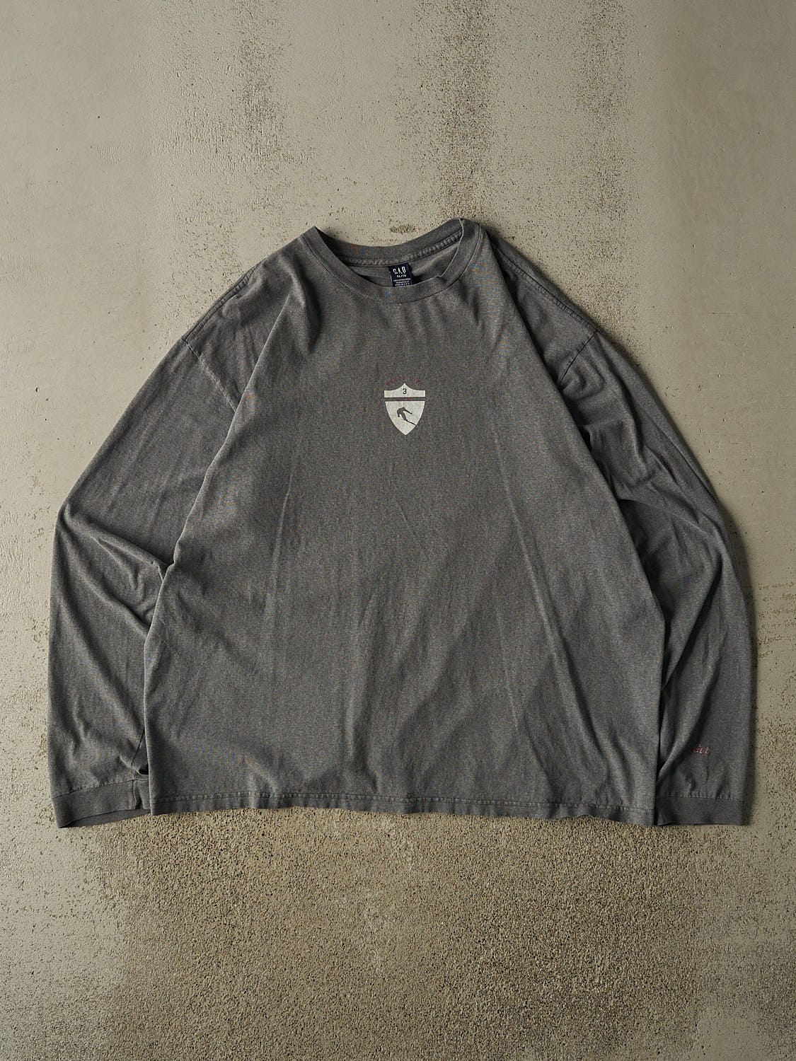 Vintage 90s Grey Gap Ski Long Sleeve (XL)