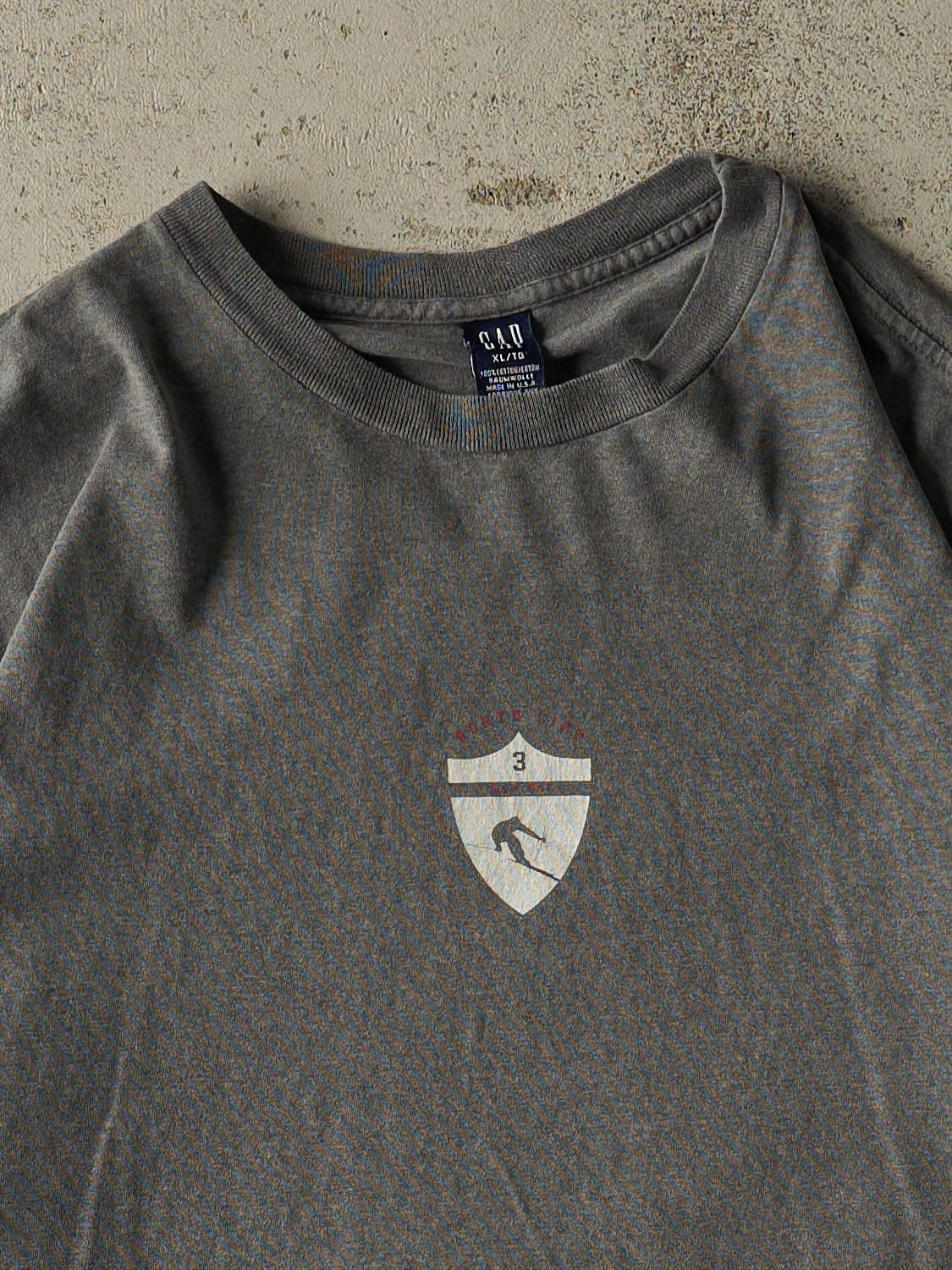 Vintage 90s Grey Gap Ski Long Sleeve (XL)
