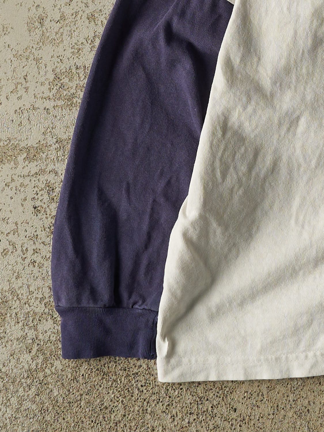 Vintage 90s White Adidas Embroidered Long Sleeve (S/M)
