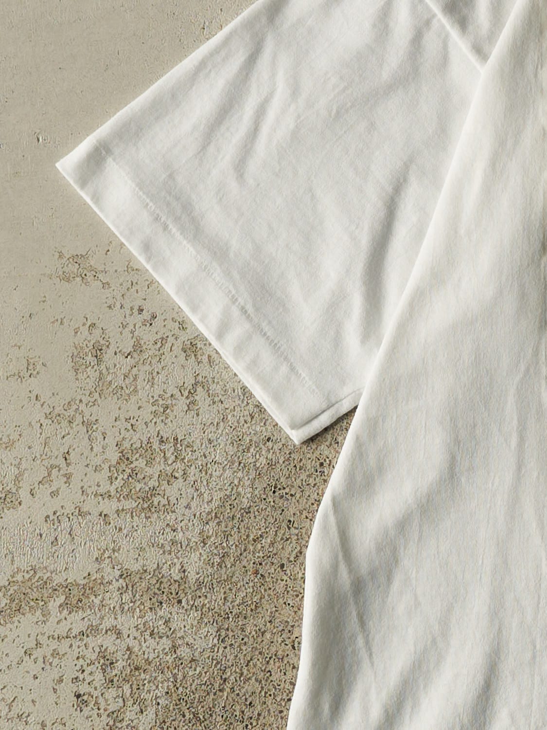 Vintage 90s White American Muscle Car Single Stitch Tee (XL)