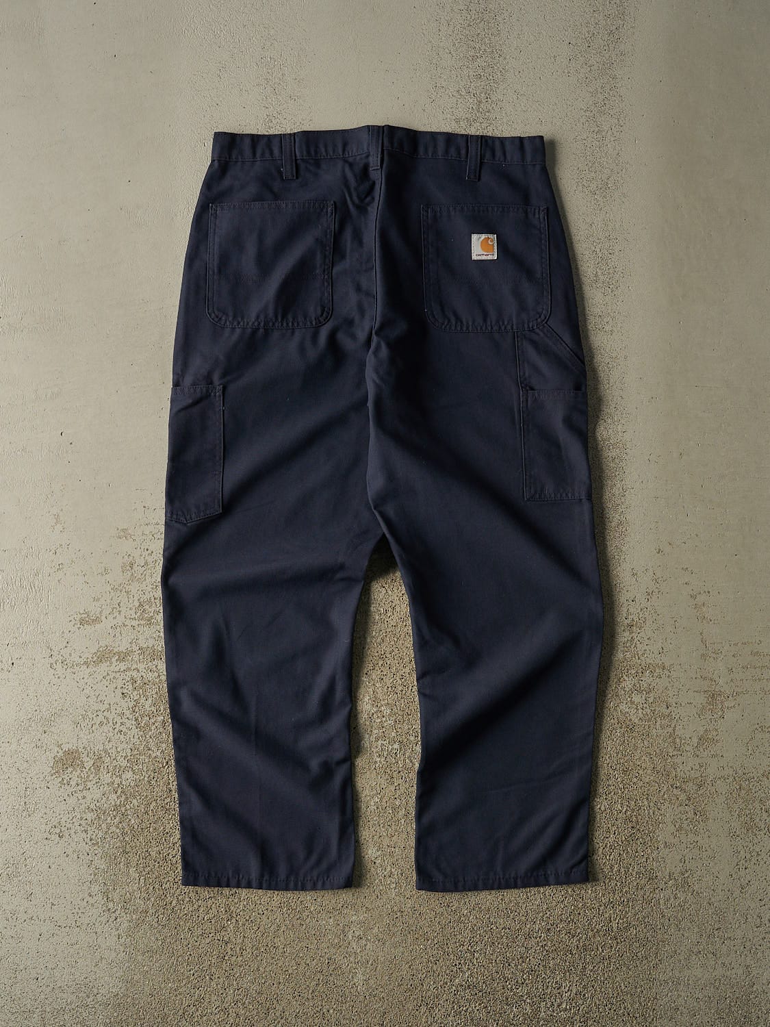 Vintage Y2K Navy Blue Carhartt Work Pants (34x28.5)