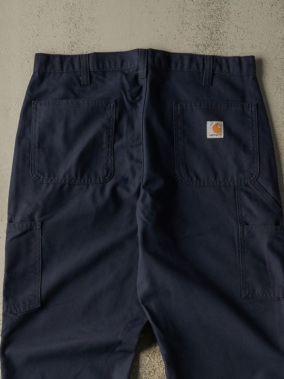 Vintage Y2K Navy Blue Carhartt Work Pants (34x28.5)
