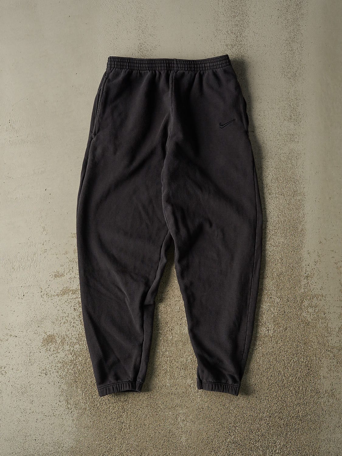 Vintage 90s Black Nike Sweat Pants (29x28.5)