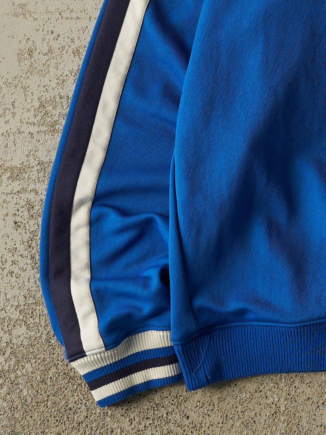 Vintage Y2K Blue Puma Italy Soccer Quarter Zip Track Sweater (M/L)