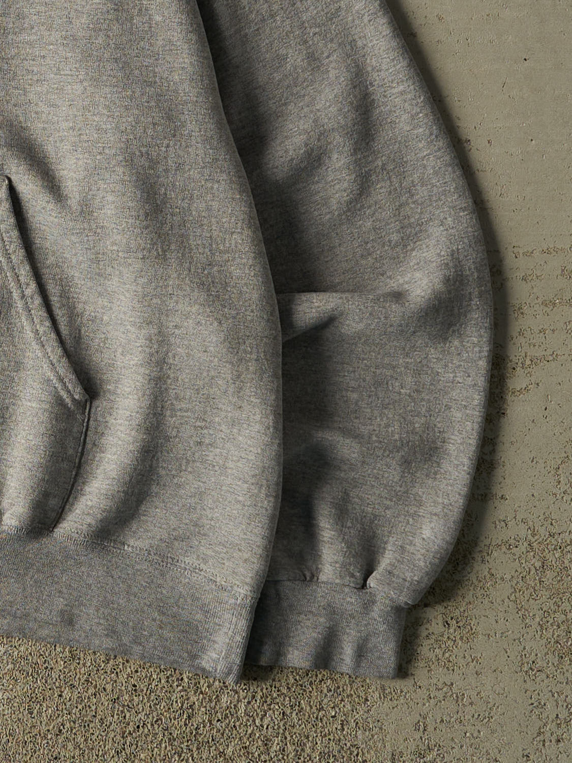 Vintage 90s Grey Champion Logo Hoodie (L)