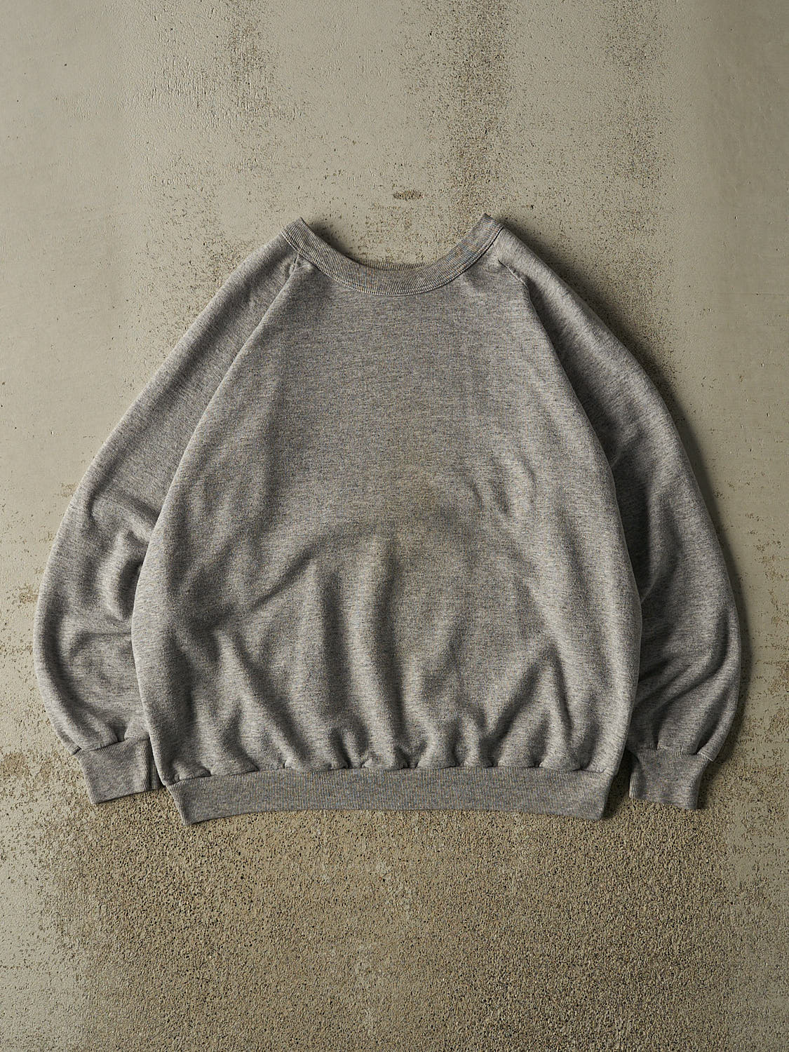 Vintage 90s Grey Blank Crewneck (L)