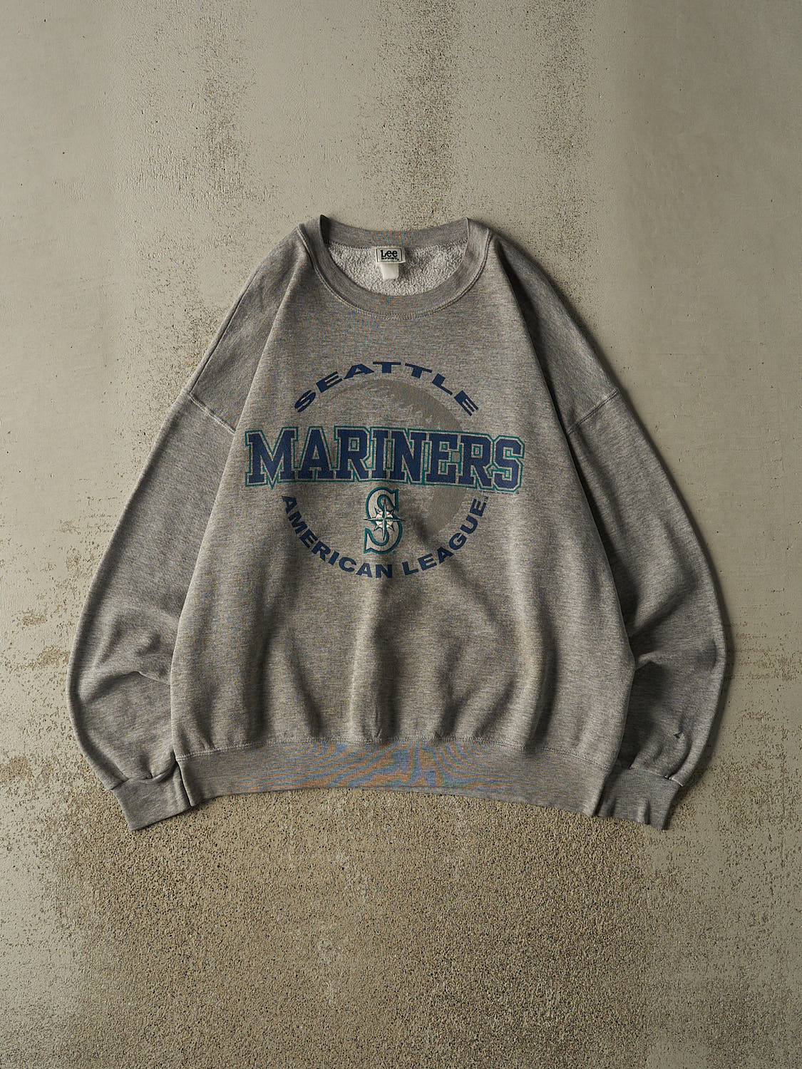 Vintage 04' Grey Seattle Mariners Crewneck (XL)