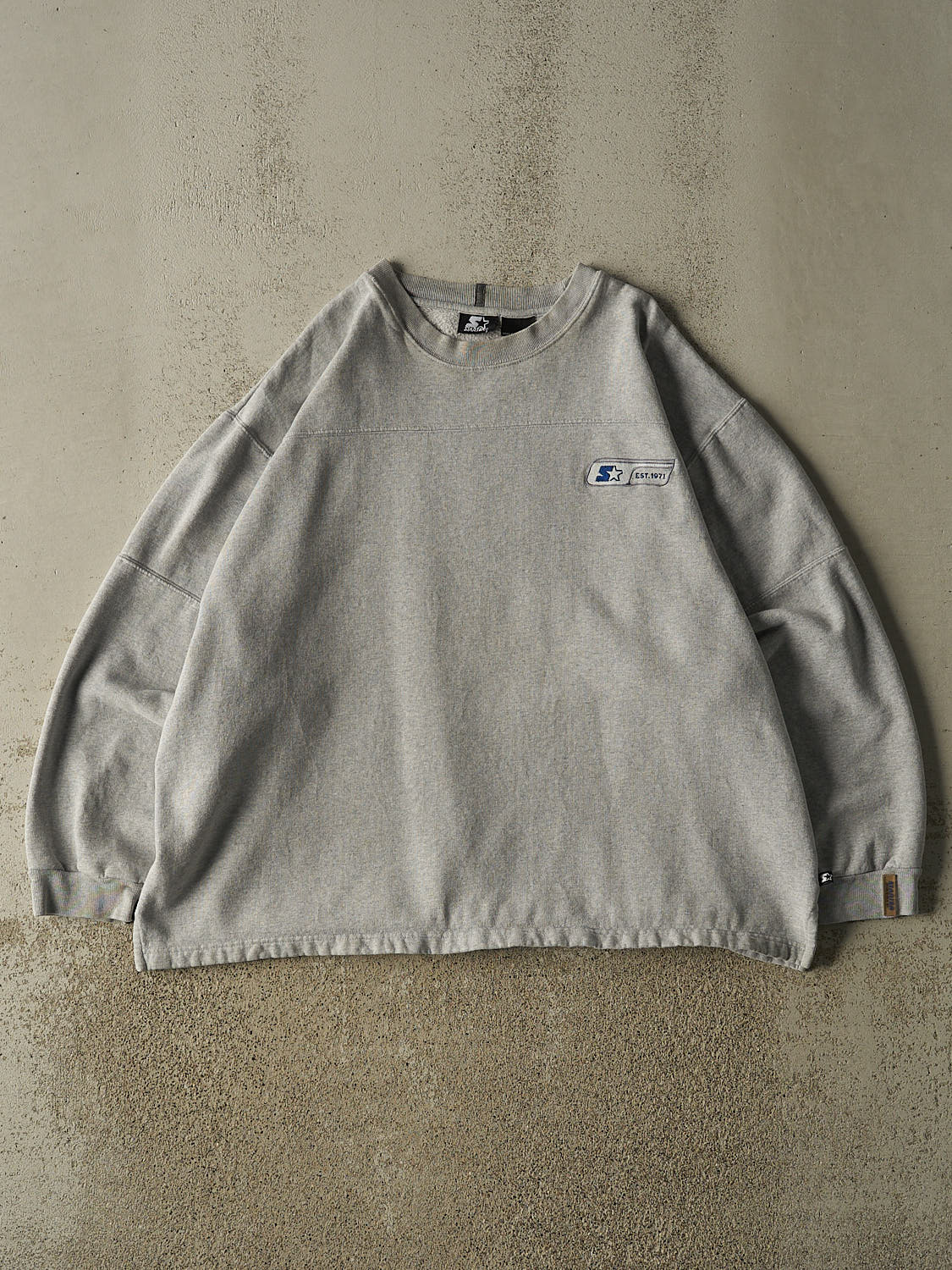 Vintage 90s Grey Starter Embroidered Crewneck (XL/XXL)