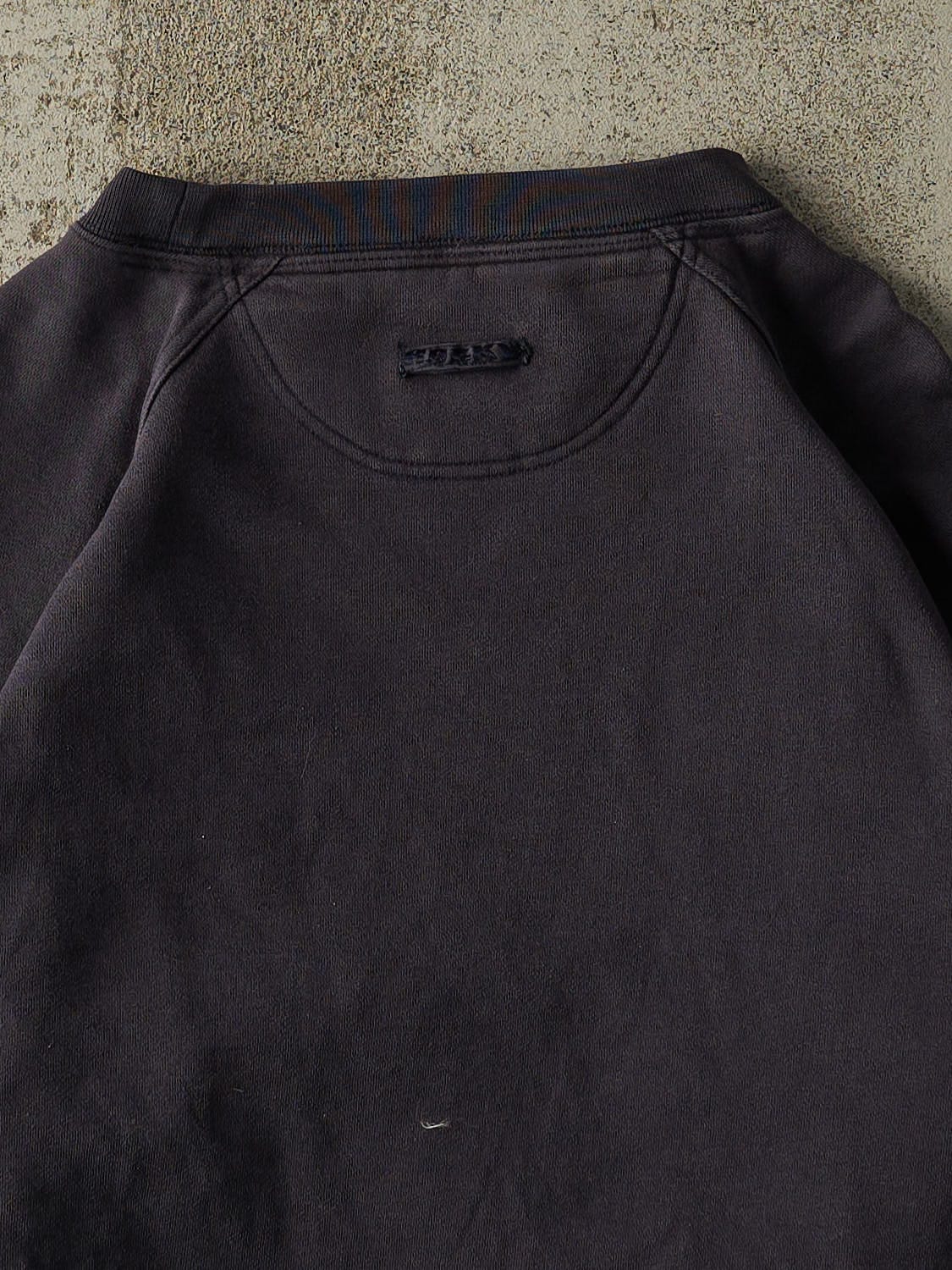 Vintage Y2K Navy Blue Rocky Embroidered Crewneck (L)